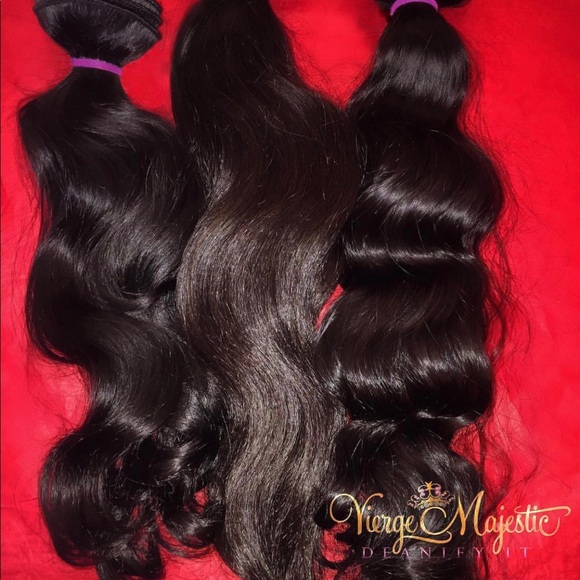 100% RAW INDIAN WAVY BUNDLES - Picture 2 of 4
